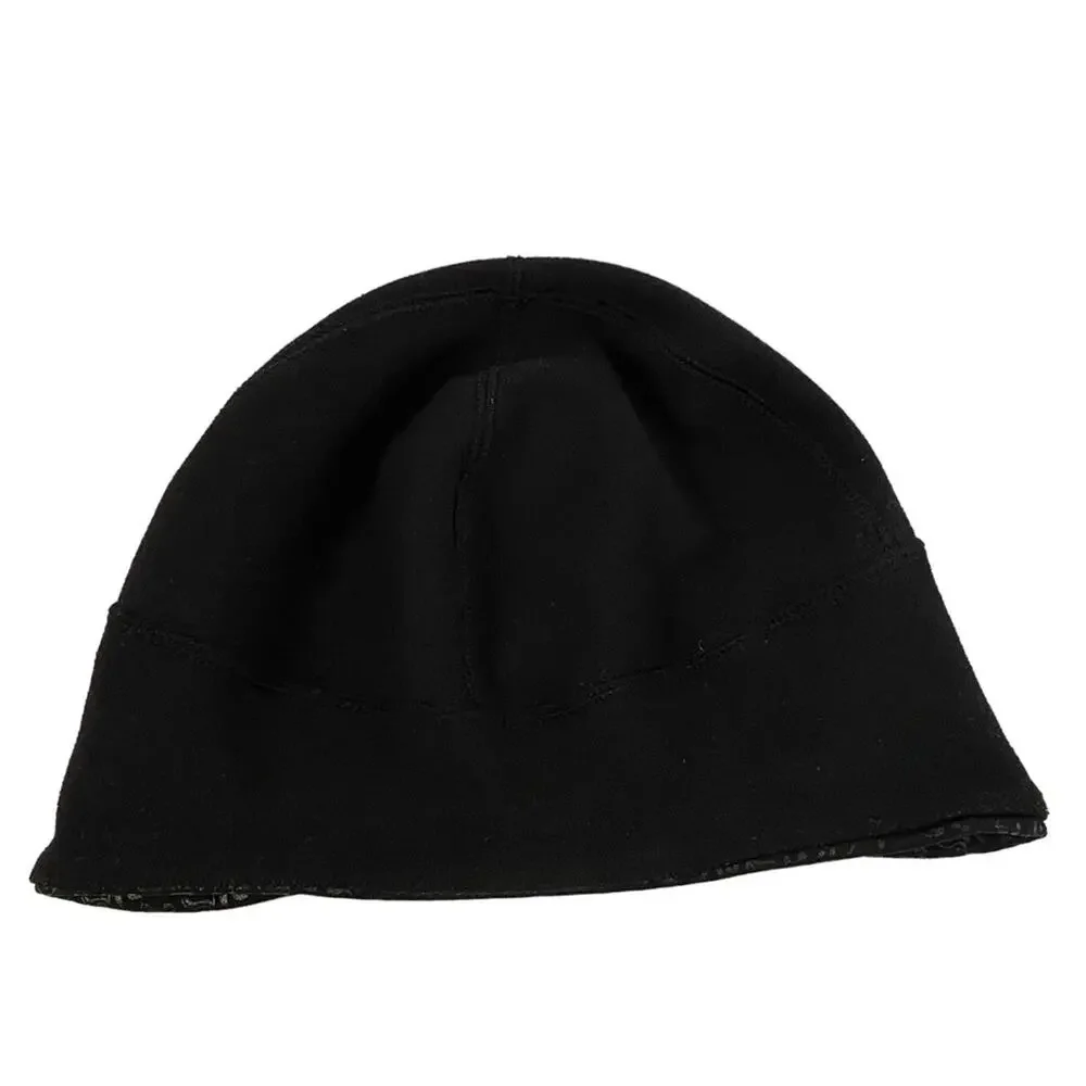 Manzella Get Intense Ponytail Beanie Black Womens One Size Running Hat Skull Cap